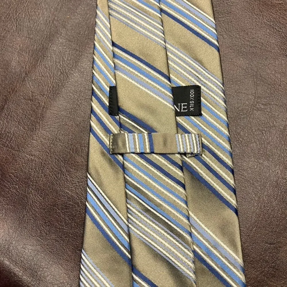 Paul Dione 100%‎ Silk striped Tie Men's classic